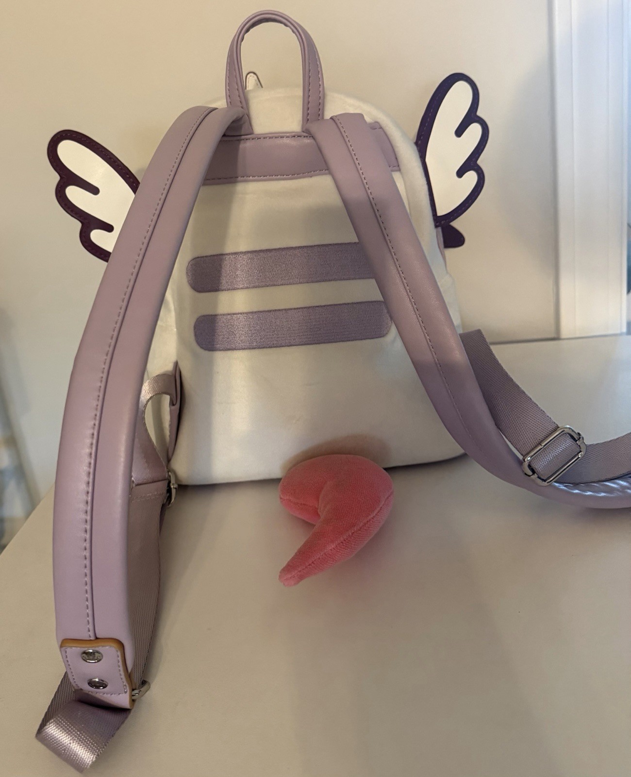 Loungefly Pusheen Plush Caticorn Mini Backpack – Lavender Straps – NWOT – Unused
