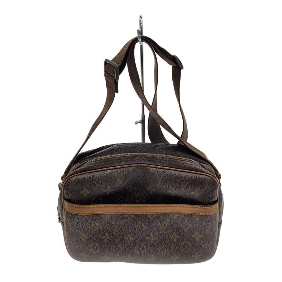 LOUIS VUITTON Bag: Reporter PM M45254 Brown W28H23D8cm;