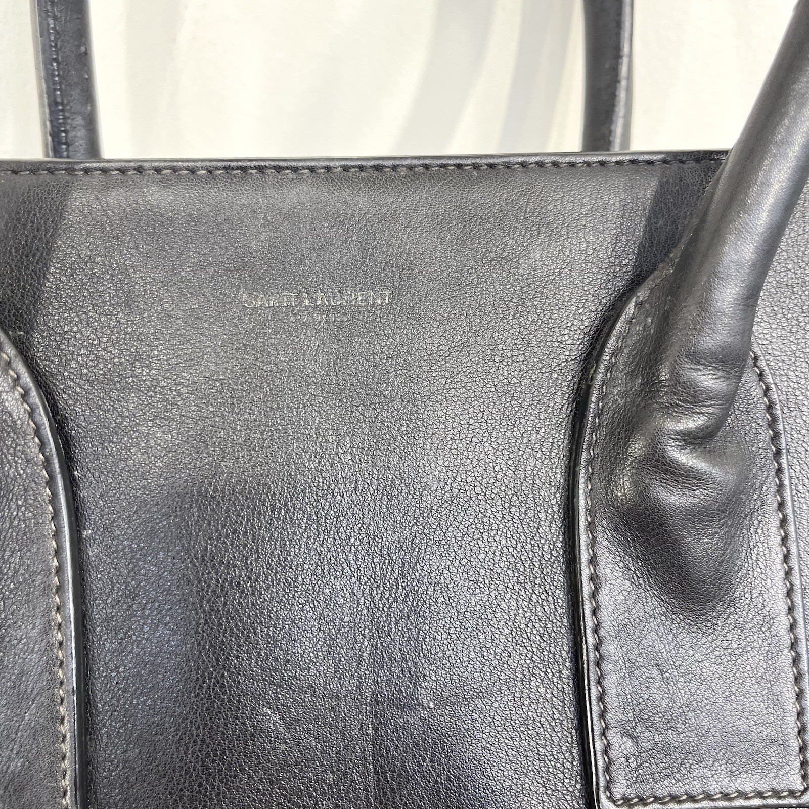 Authentic Yves Saint Laurent (YSL) LARGE Sac De Jour Black – Fair Condition