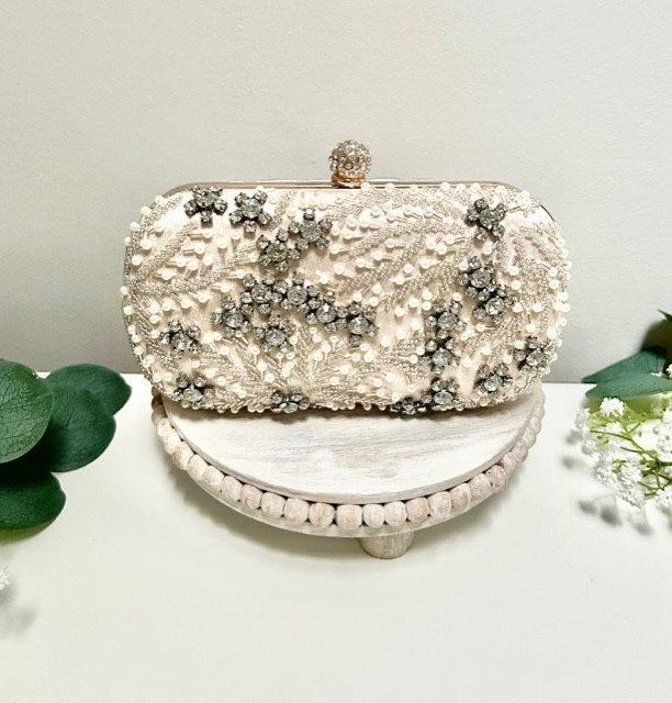 Evening bag wedding party gala clutch fancy bridal mother of the bride mob mog