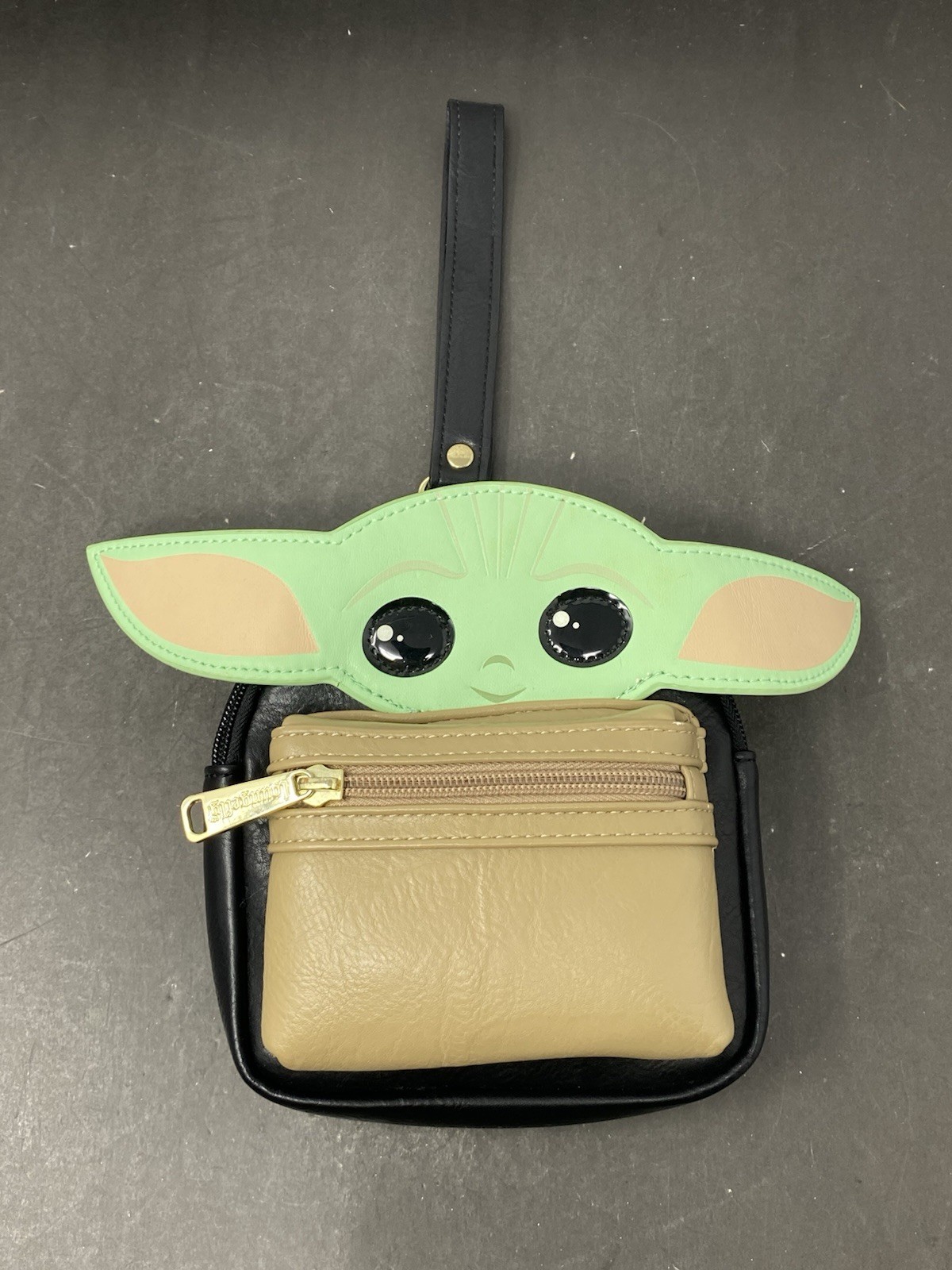 Star Wars the Child Grogu Baby Yoda Mini Loungefly Backpack Wristlet Disney Park