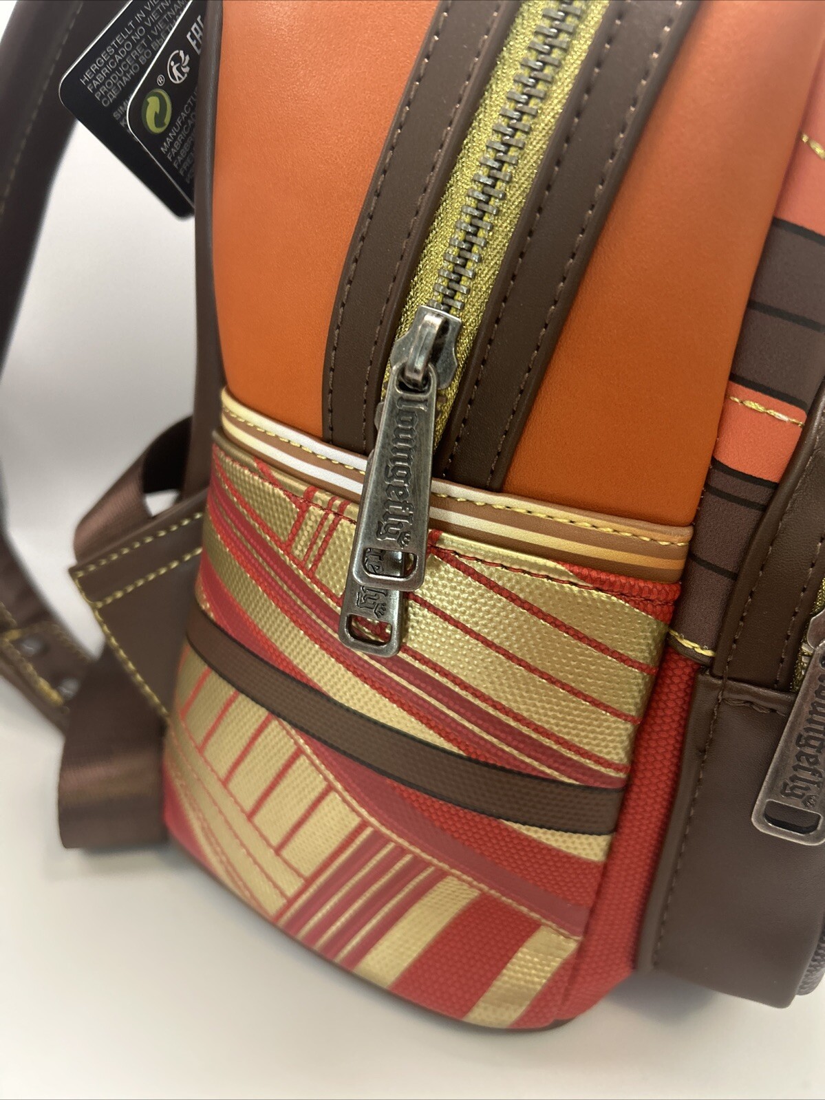NWT Loungefly Marvel Black Panther Wakanda Forever Okoye Cosplay Mini Backpack