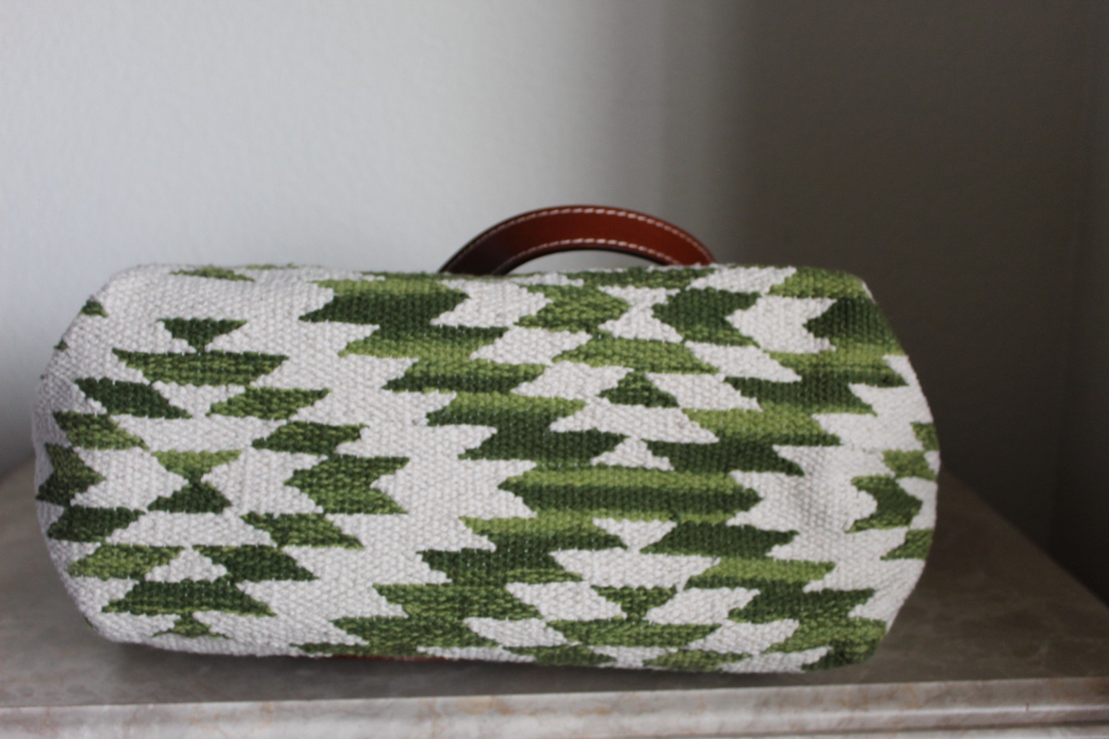 Patricia Nash Large Cotton Weave Chennai Tote – Green