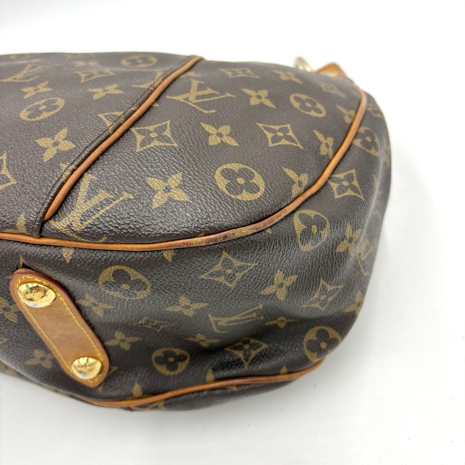 Auth Louis Vuitton Galierra PM Monogram Shoulder Tote Bag M56382 2Y5703