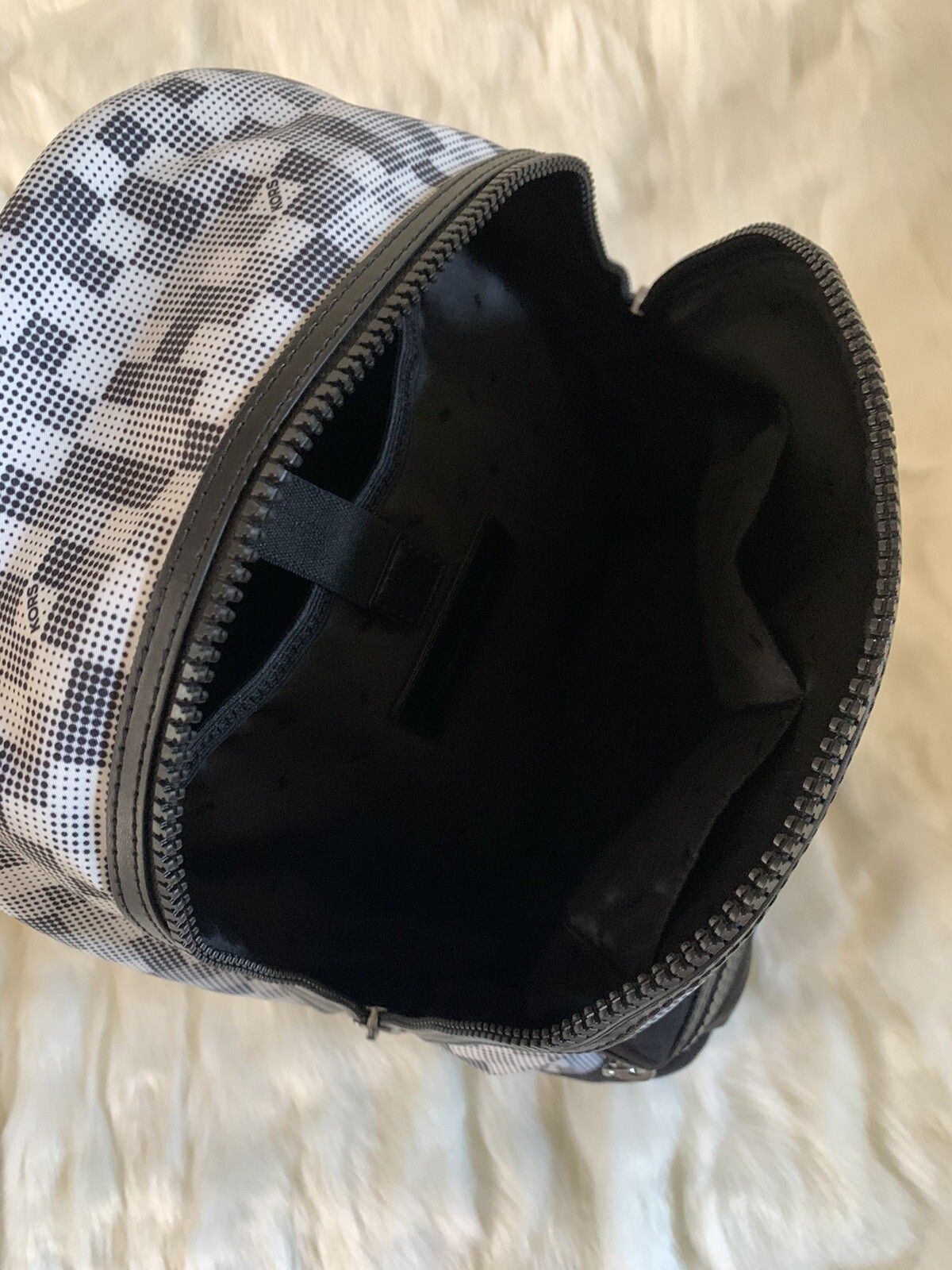 NWT Michael Kors Kent Nylon Backpack – Black/White