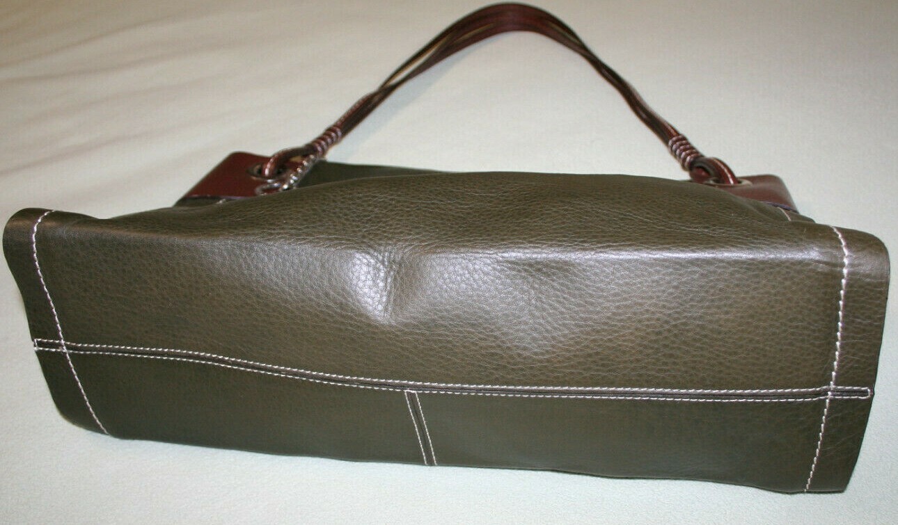 Robert Pietri Pebbled Leather Hobo Shoulder Bag Purse Large Spain EUC KAKHI