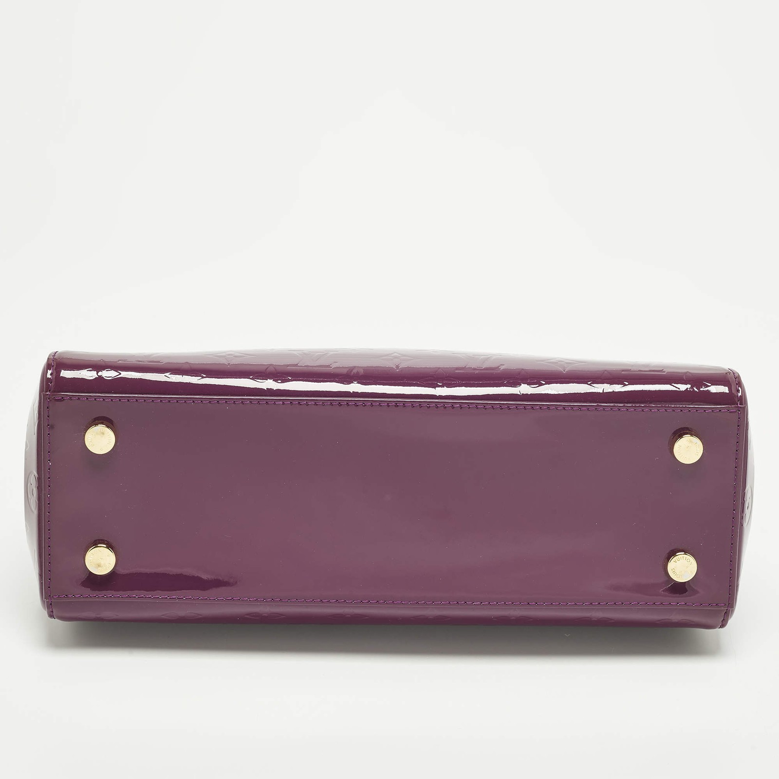 Louis Vuitton Brea MM Amethyste Monogram Vernis Bag