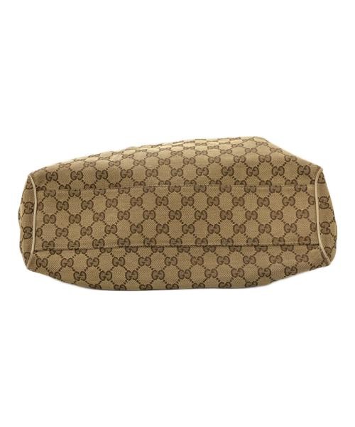GUCCI Sukey GG Canvas Handbag beige 211944