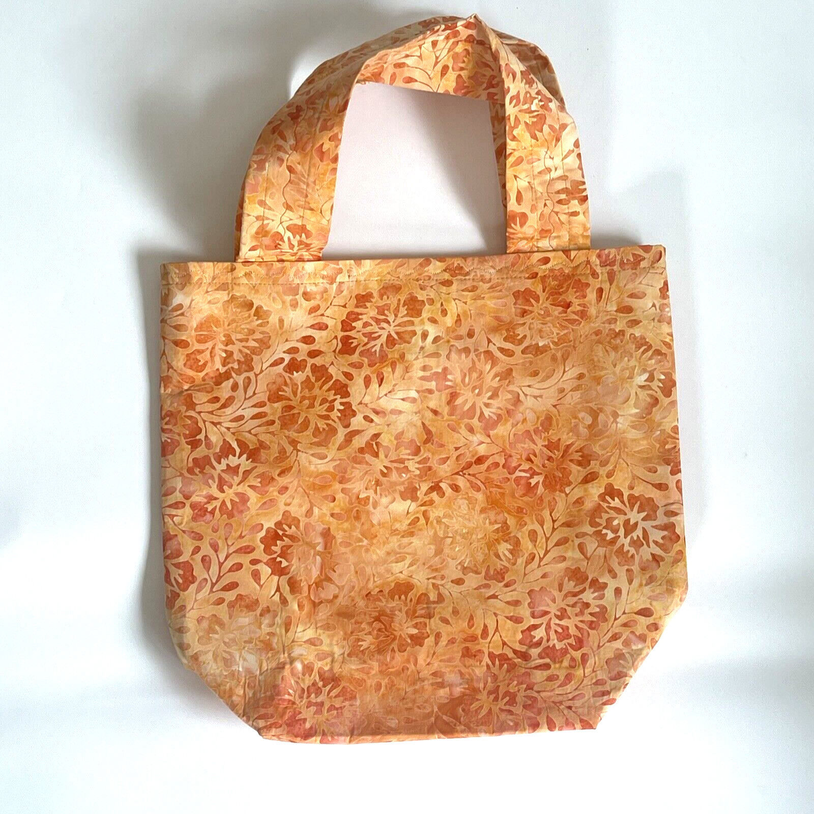 Tote Bag Handmade with Love & Care Inner Pockets Lined Lightweight