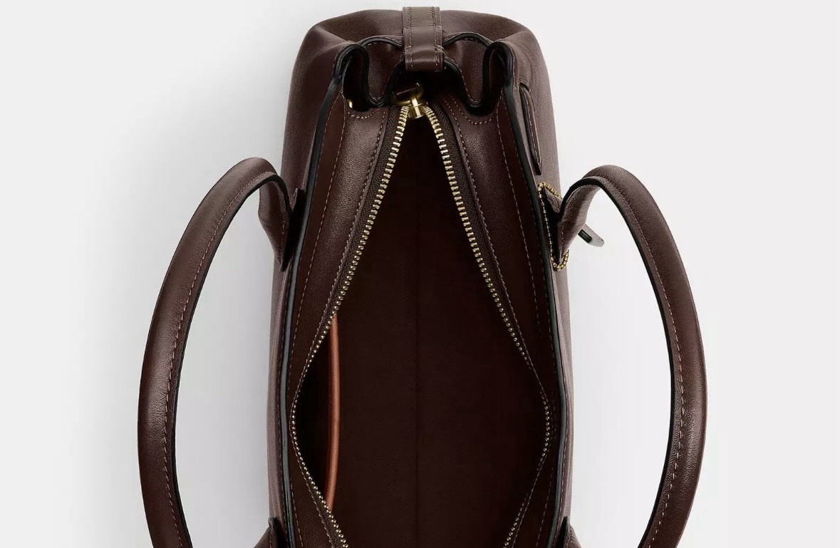Coach Official Empire Carryall Bag 34 CCM57 B4MPL Brass/Maple