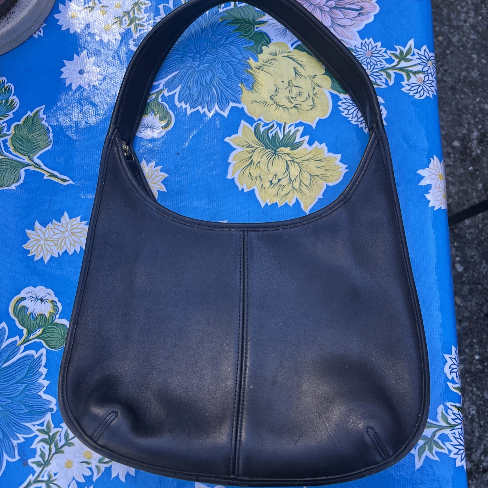 Extremely Rare Made In USA Old Coach 9033 Shoulder Bag Black Vintage Ergo