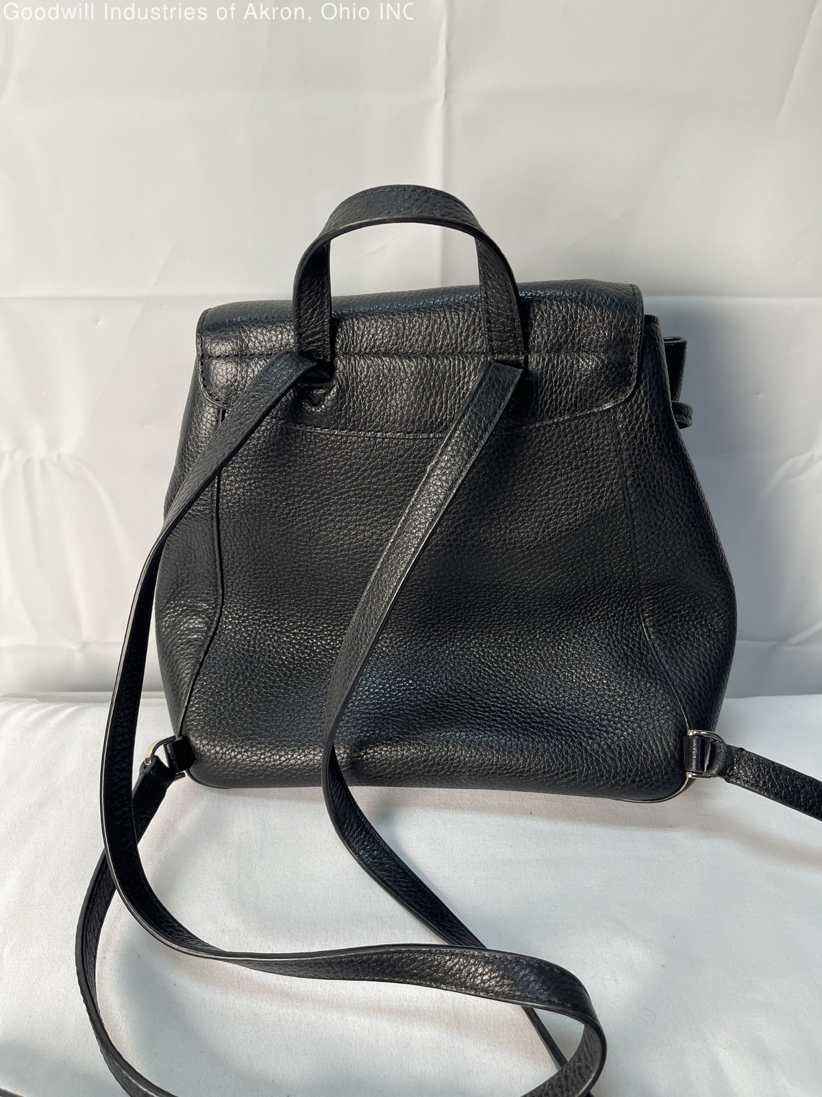 Gently Loved Certified Authentic Black Kate Spade Leather Backpack