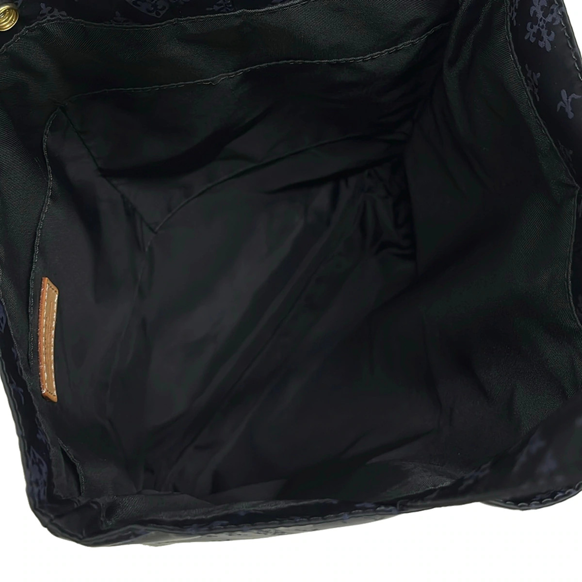 russet Dark Navy Nylon Tote Bag