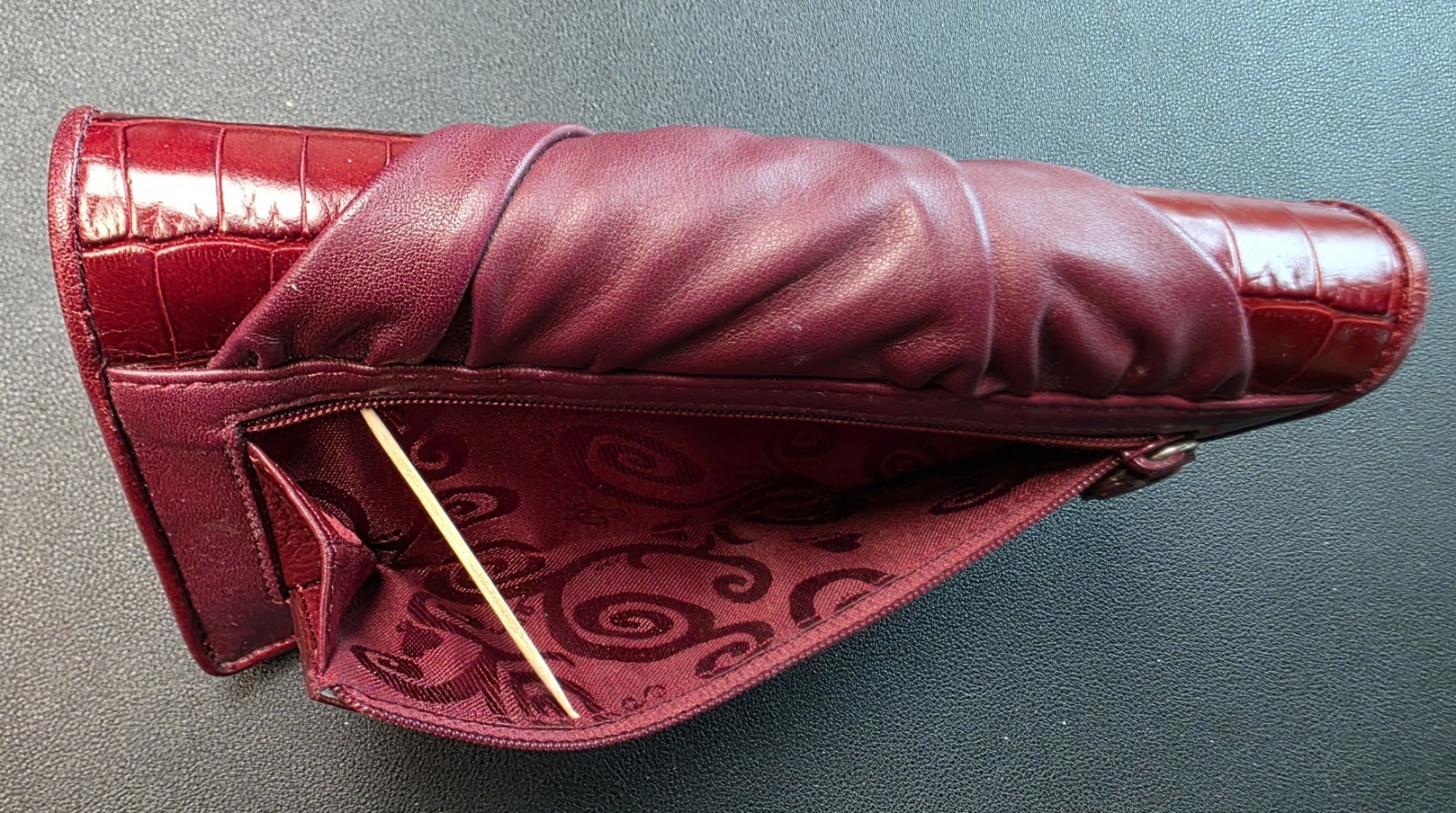 Brighton Ella Red Purse And Wallet With Dust Cover And Box