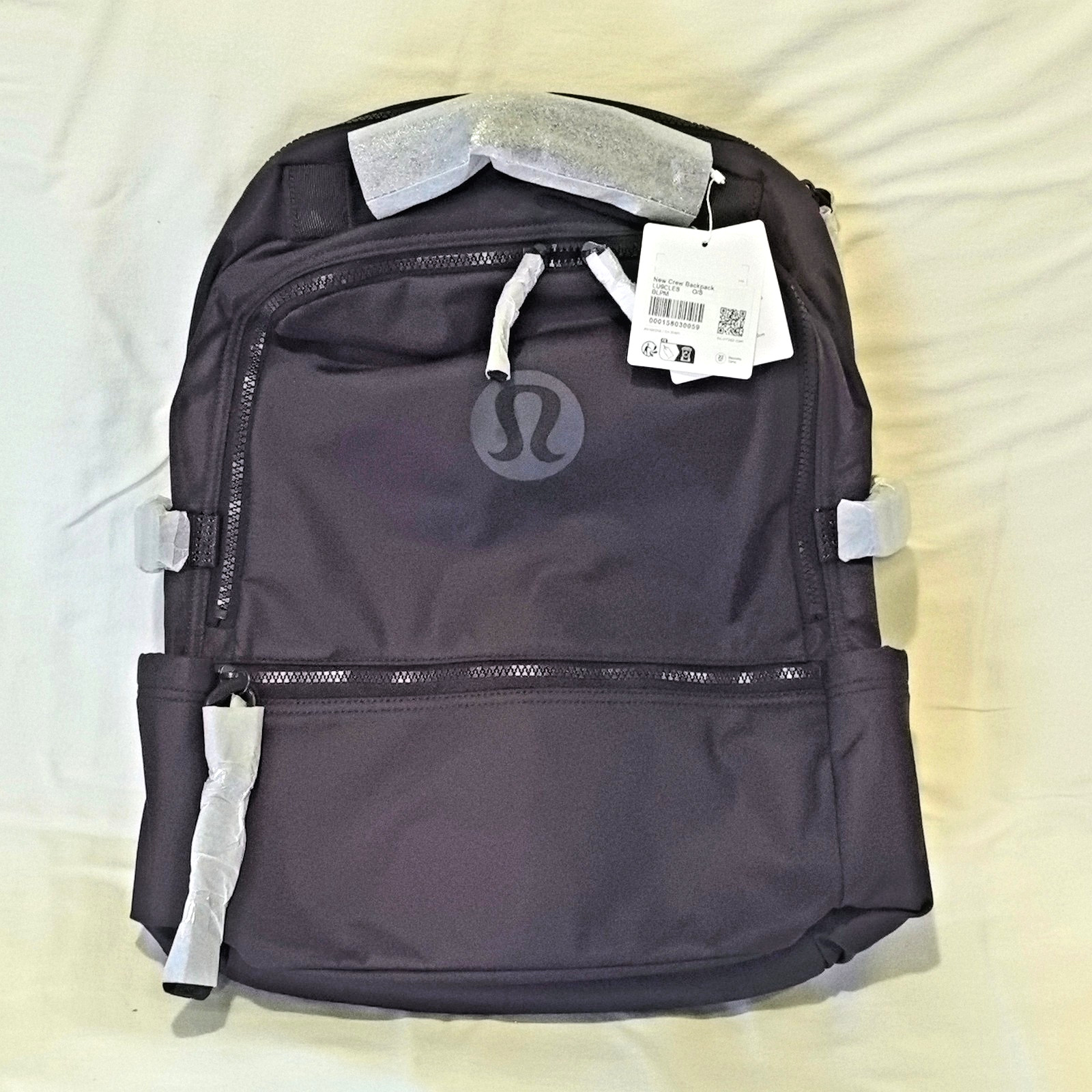 NWT Lululemon New Crew Backpack 22L Updated – Black Plum (LU9CLES BLPM)