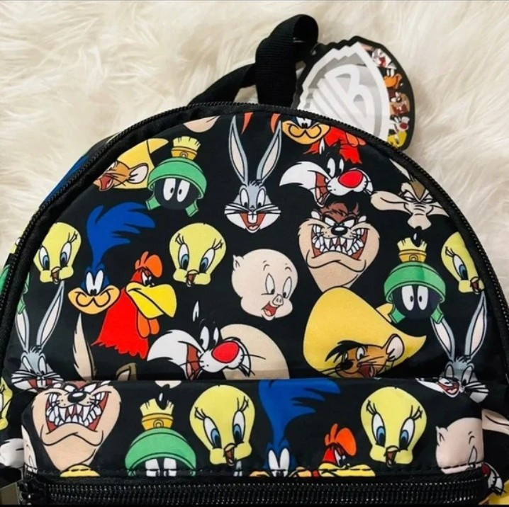 Warner Bros – Looney Tunes Mini Backpack 11″ X 9″ All Over Character Print