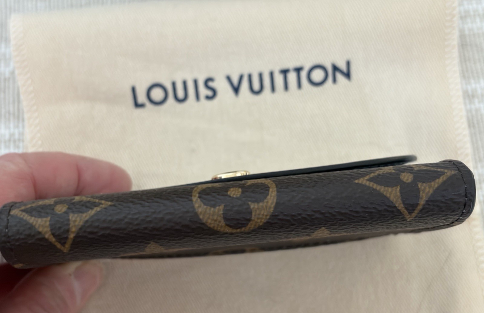 Louis Vuitton Monogram Canvas Rosalie Coin Purse Blue M83583