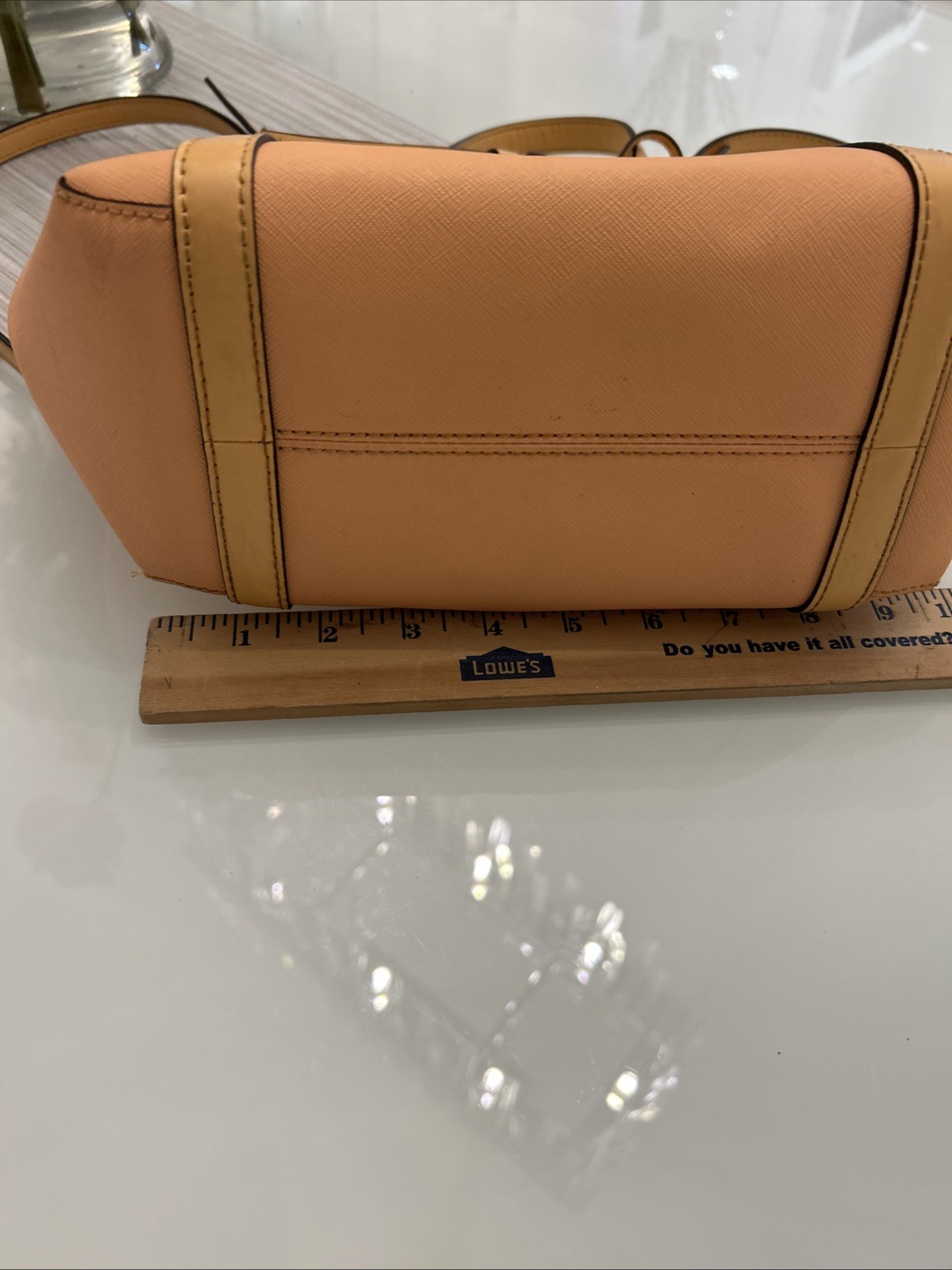 Michael Kors Purse Ciara Top Zip Peach