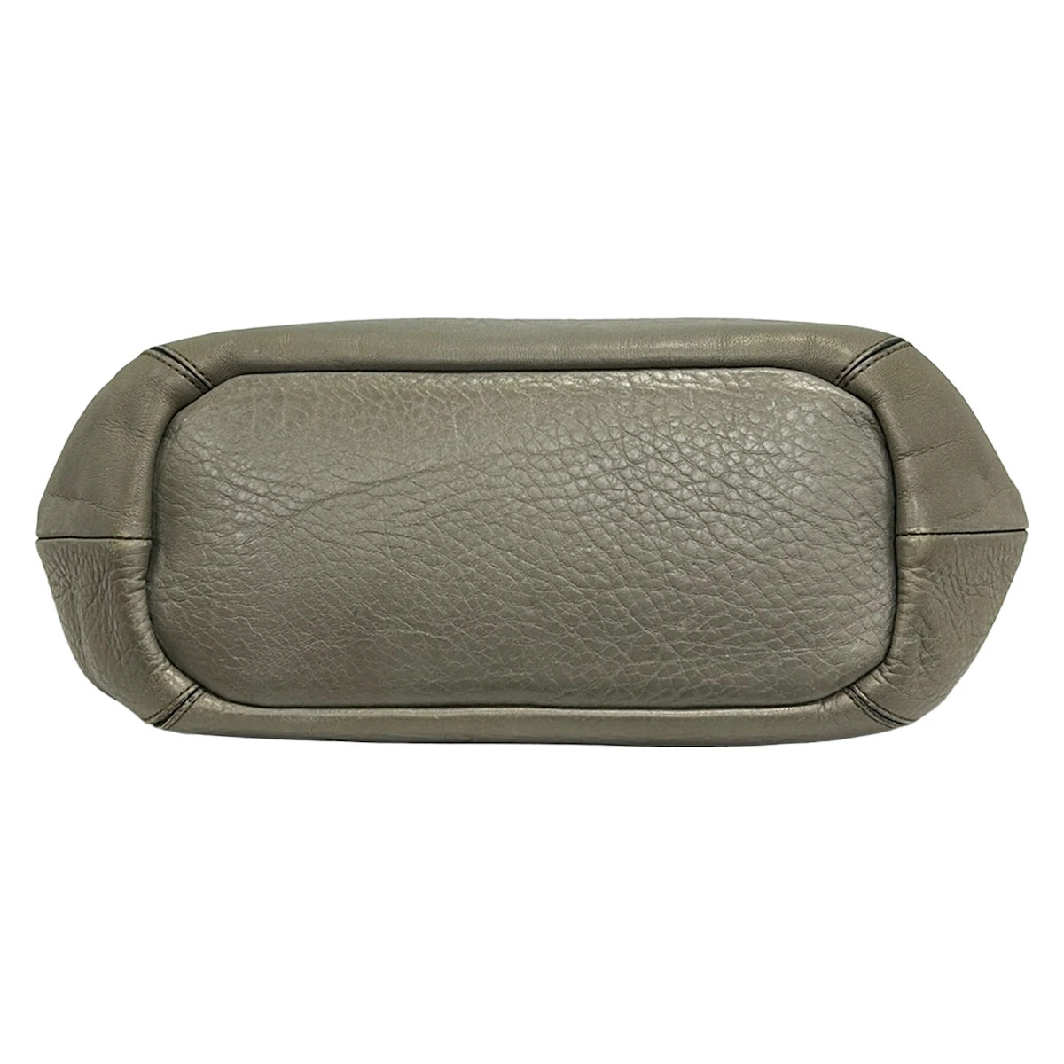 HIROFU – Gray Leather Shoulder Bag