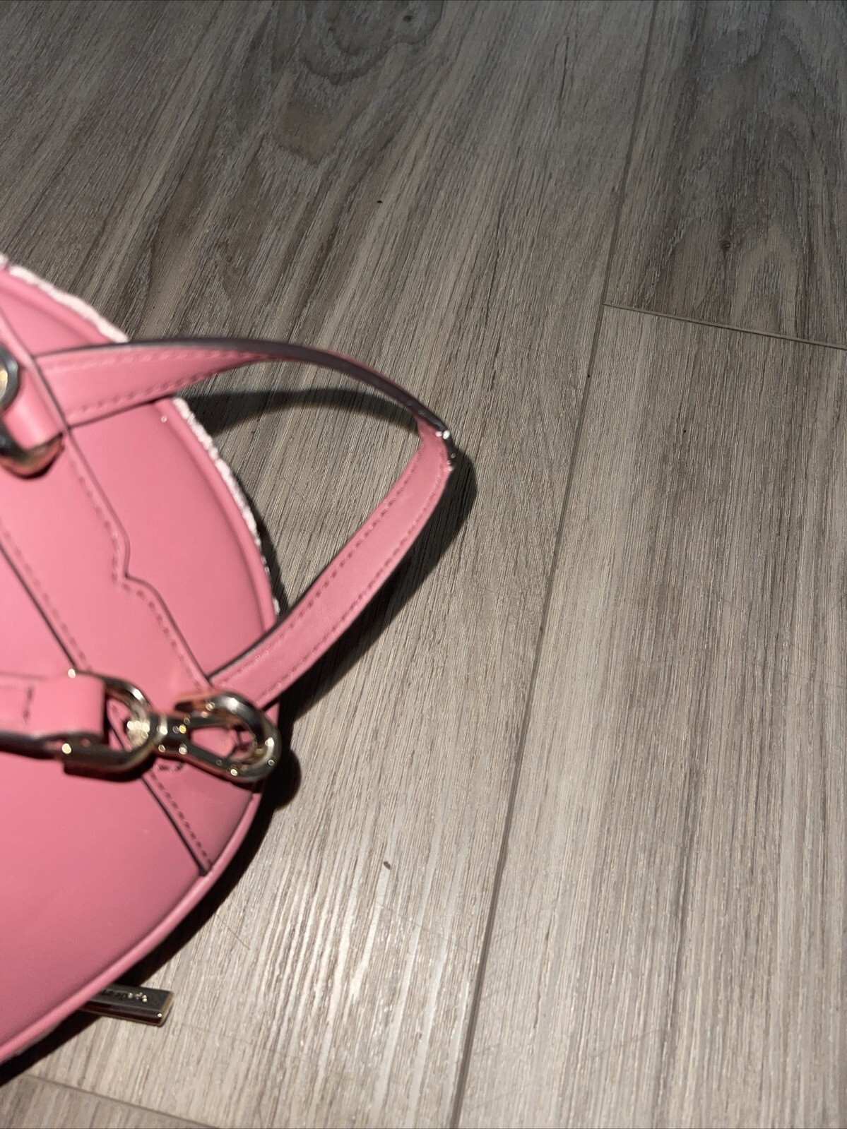 Kate Spade Natalia Mini Convertible Backpack Velvet Quilted Pink MSRP $339