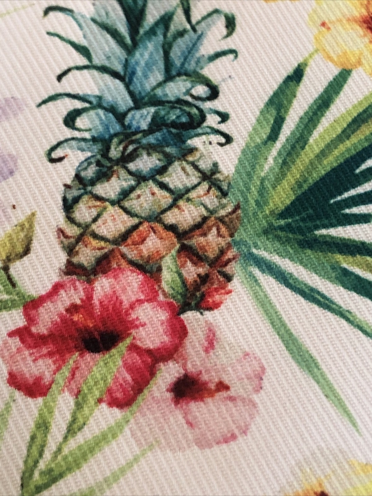 Caribbean Joe Purse Pineapple Tropical Colorful Crossbody Long Adjustable Strap