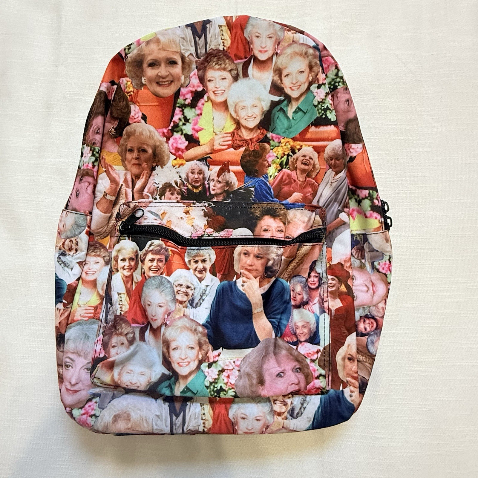 The Golden Girls Golden Expressions Photo Collage Sublimated Laptop Backpack Bag