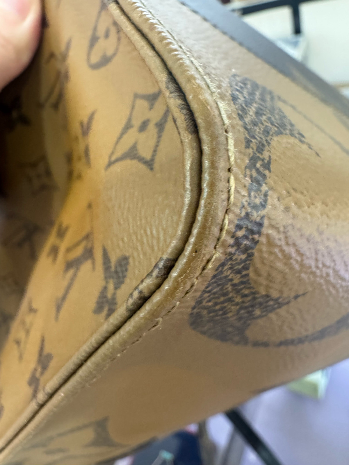 Authentic Louis Vuitton Onthego MM Monogram Canvas Tote Brown Gold-Tone eBay AG