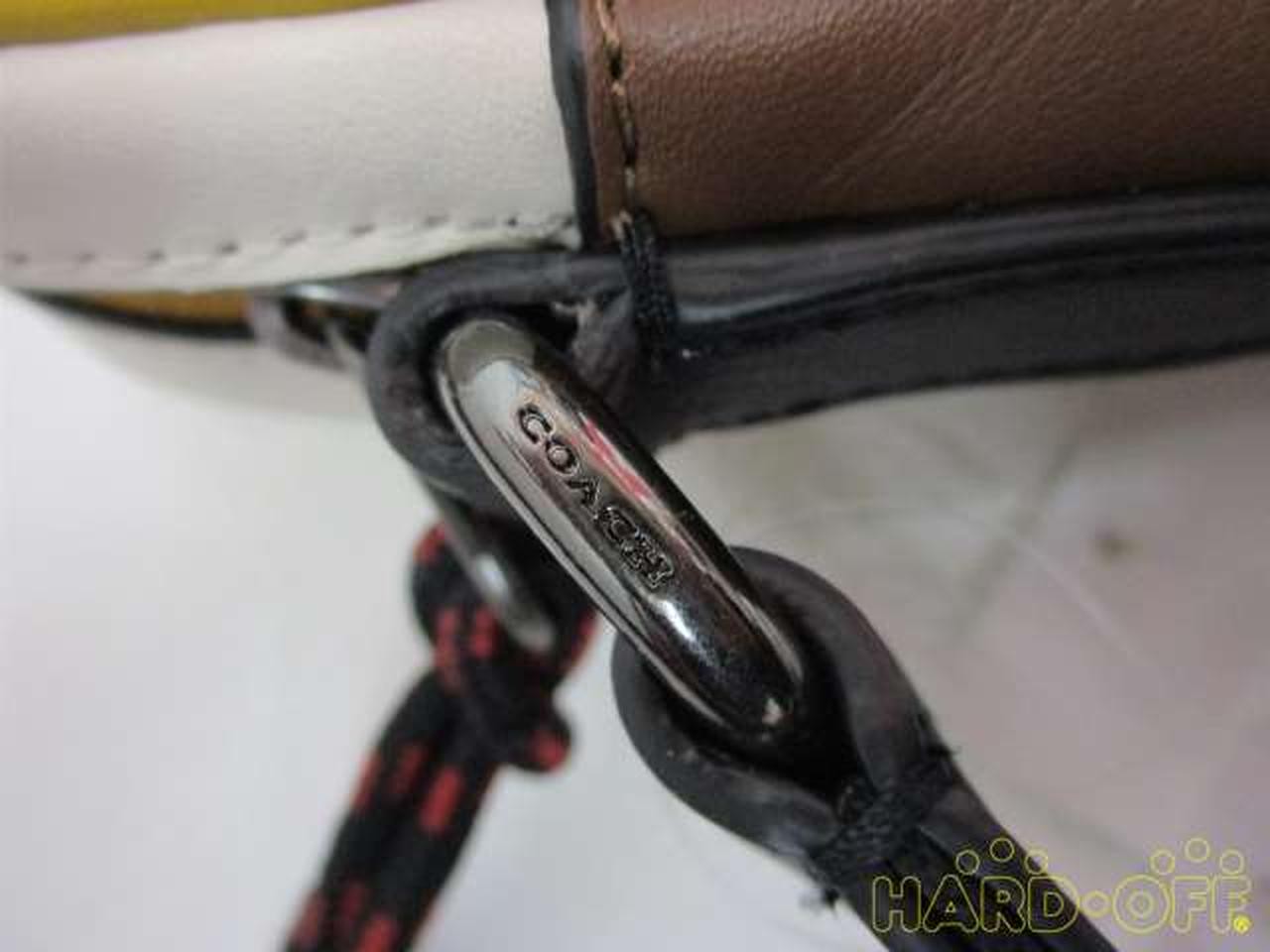 COACH Disney Collaboration Shoulder Bag Model Number Coach Disney 3332 White Bro