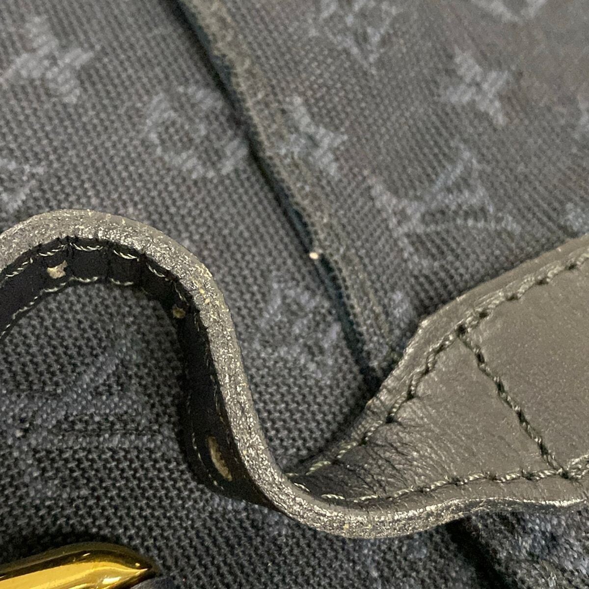 Louis Vuitton Monogram Mini Doonesse Shoulder Bag Blue M42311 Auth