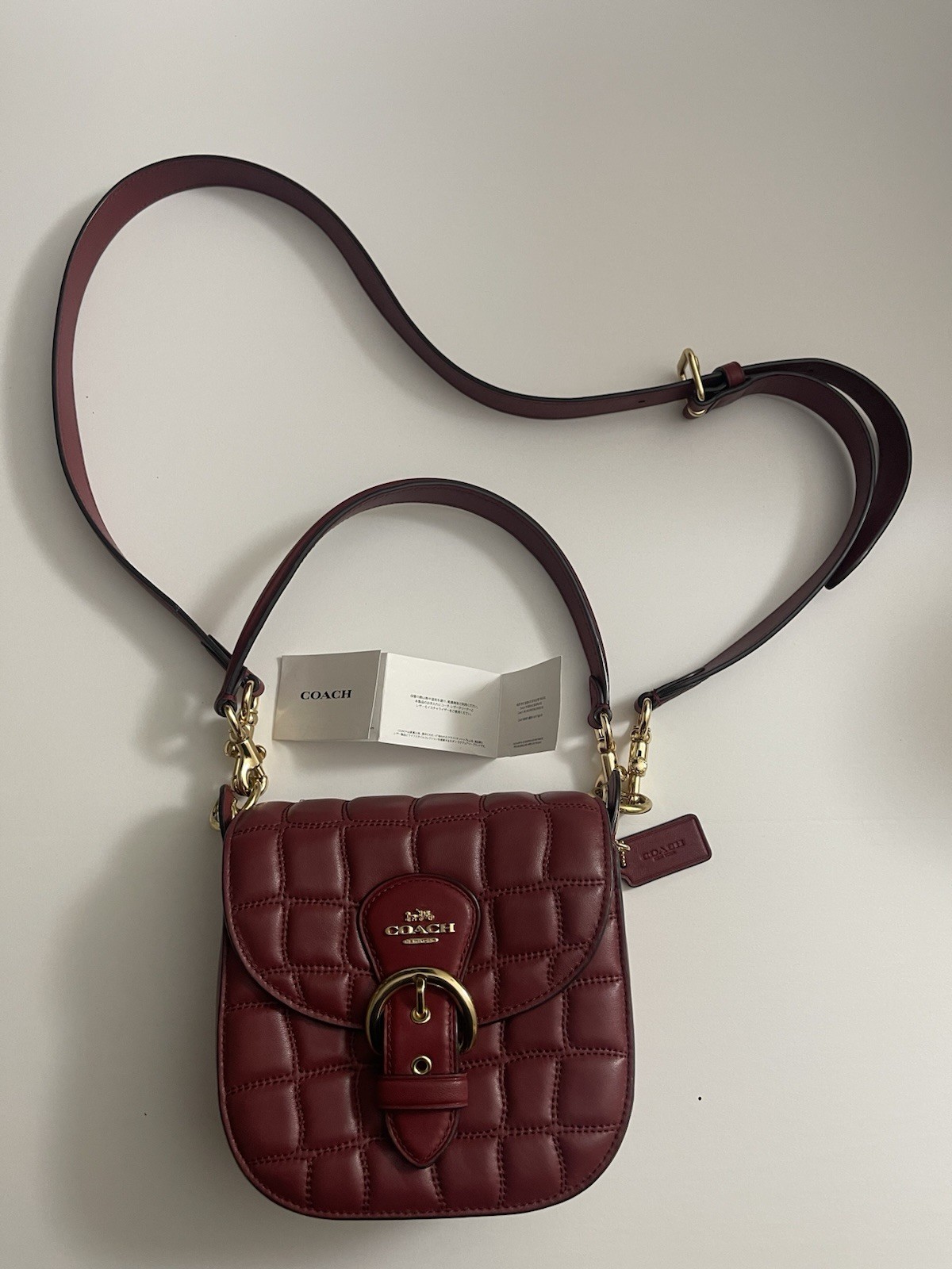 Coach Kleo Shoulder Bag 17 With Quilting c7838