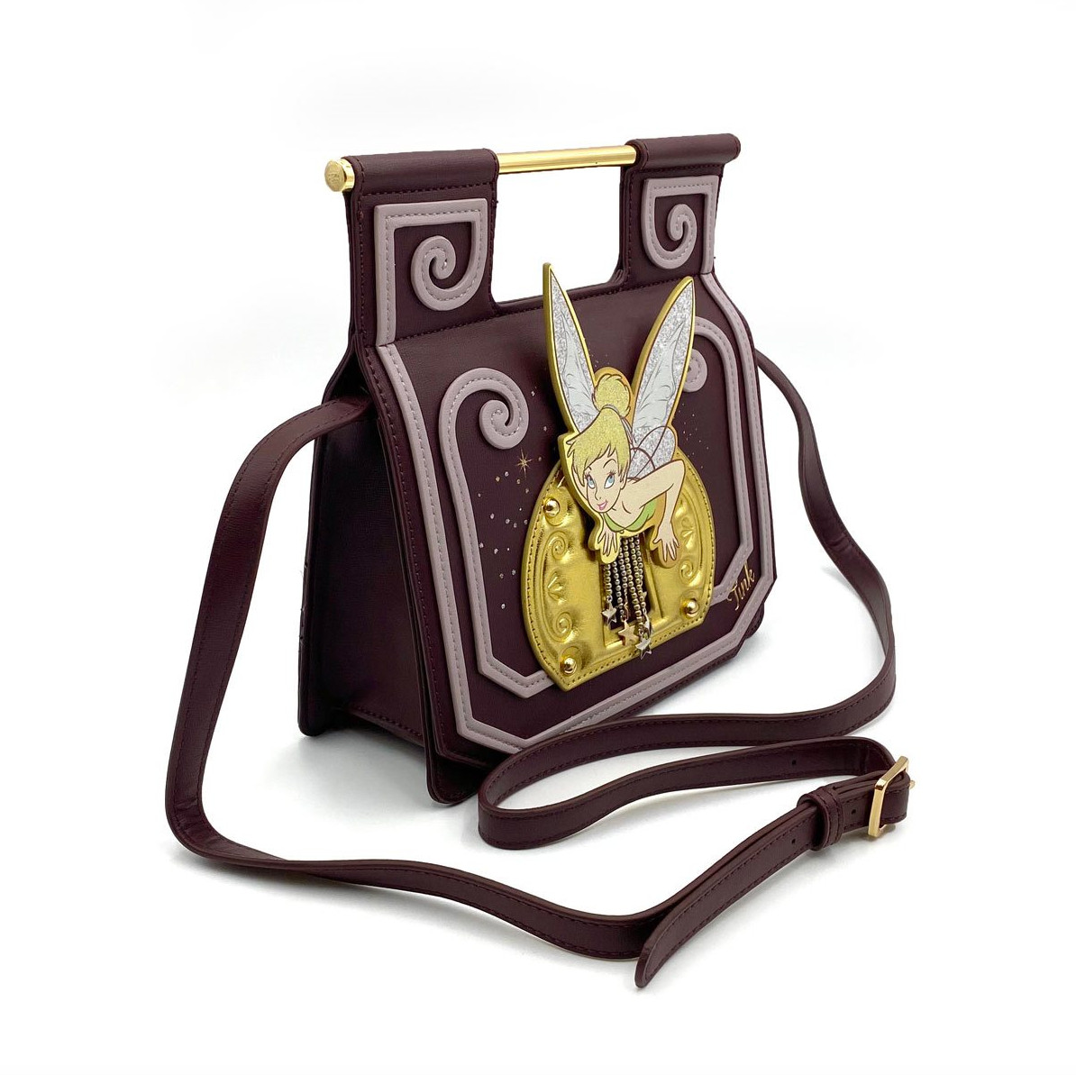 Disney Tinker Bell Keyhole Pixie Dust Crossbody Purse by Danielle Nicole