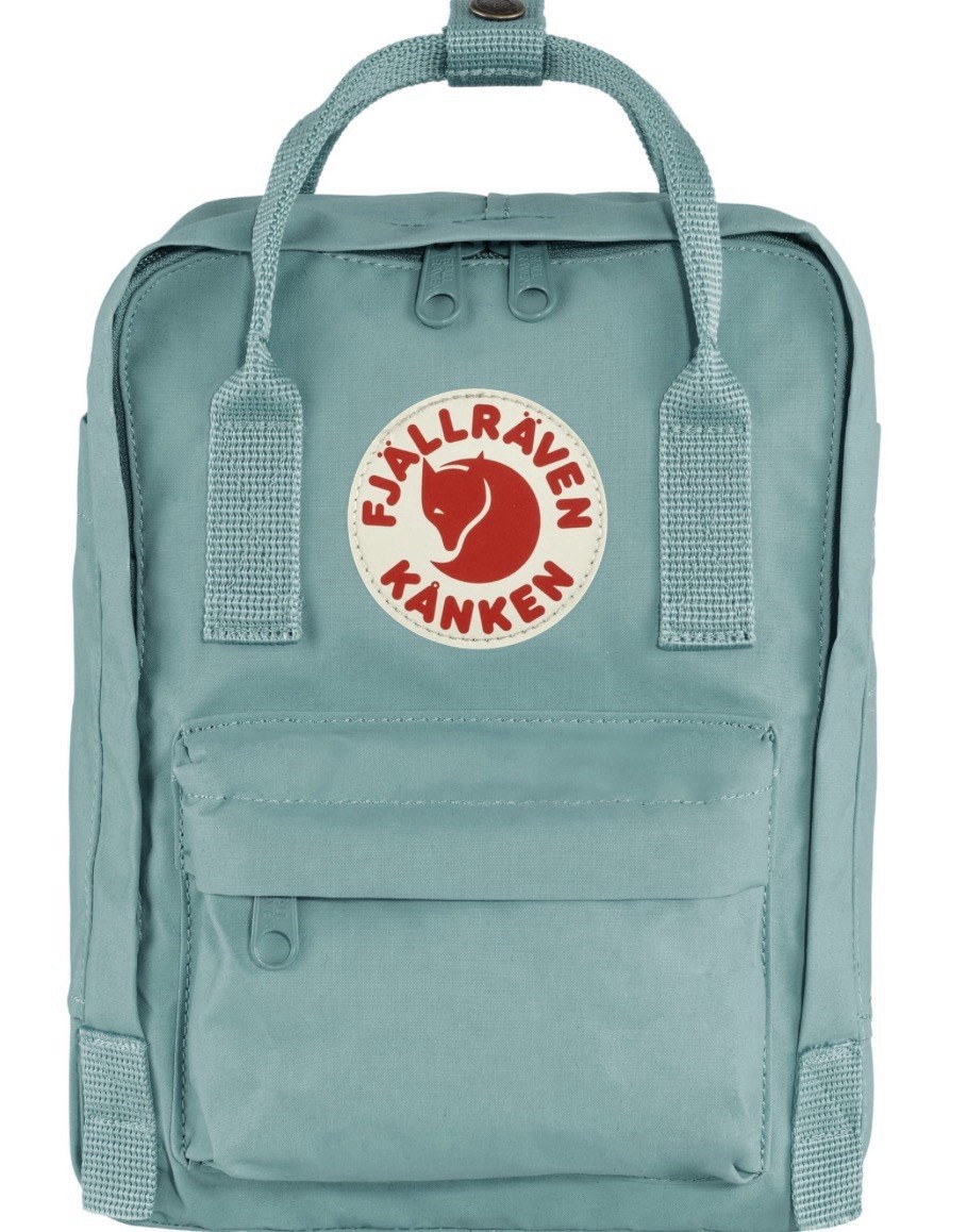 Made to lastFjallraven Kanken Mini Backpack Frost Green perfect size