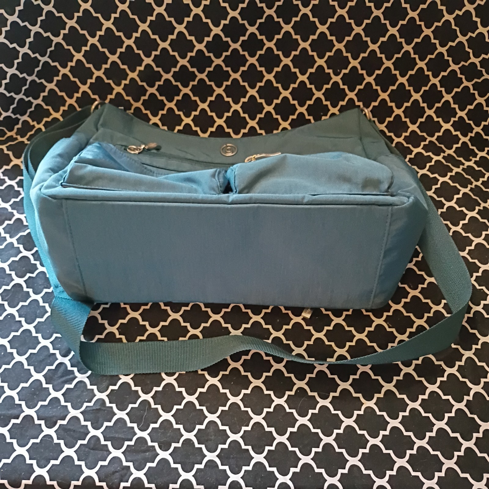 Baggallini Large Transport Hobo RFID Blocker Travel Crossbody MSRP $189