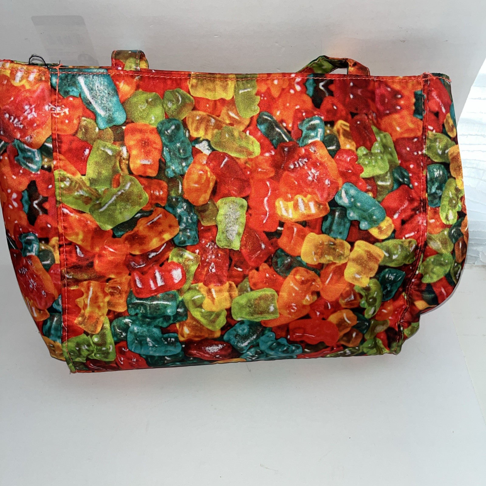 Gummy Bear Tote Carry Bag with beautiful colors 11 x 9inches Very Cool!