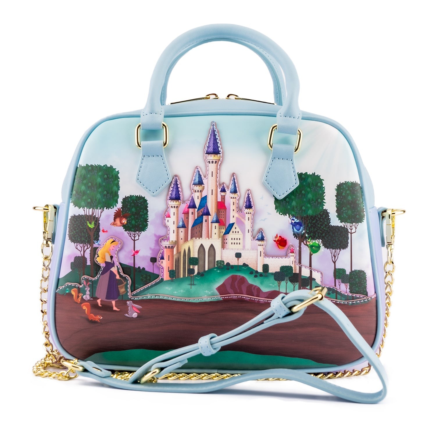 Disney Sleeping Beauty Castle Crossbody Bag
