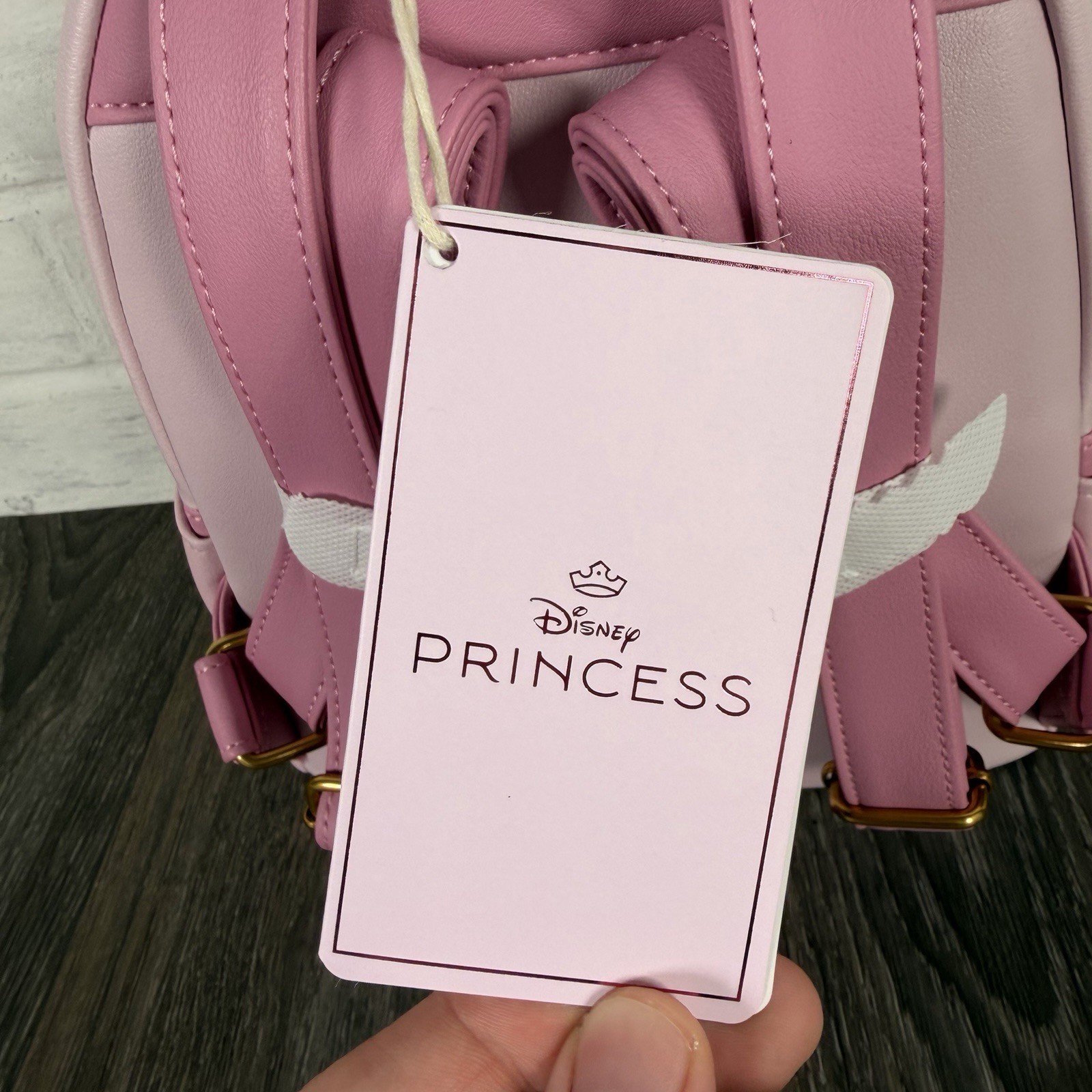 Loungefly Disney Princess Group Pink Mini Backpack Pink Scene New