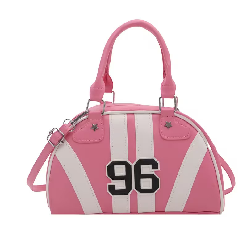 Unisex crossbody bag, sporty style, retro handbag, casual bag