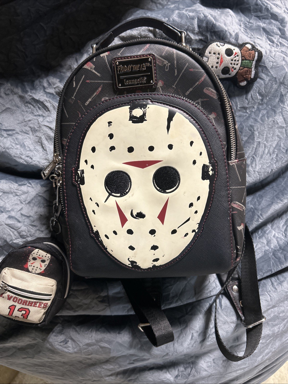 Friday the 13th Jason Voorhees Mini Backpack Horror Bag Loungefly