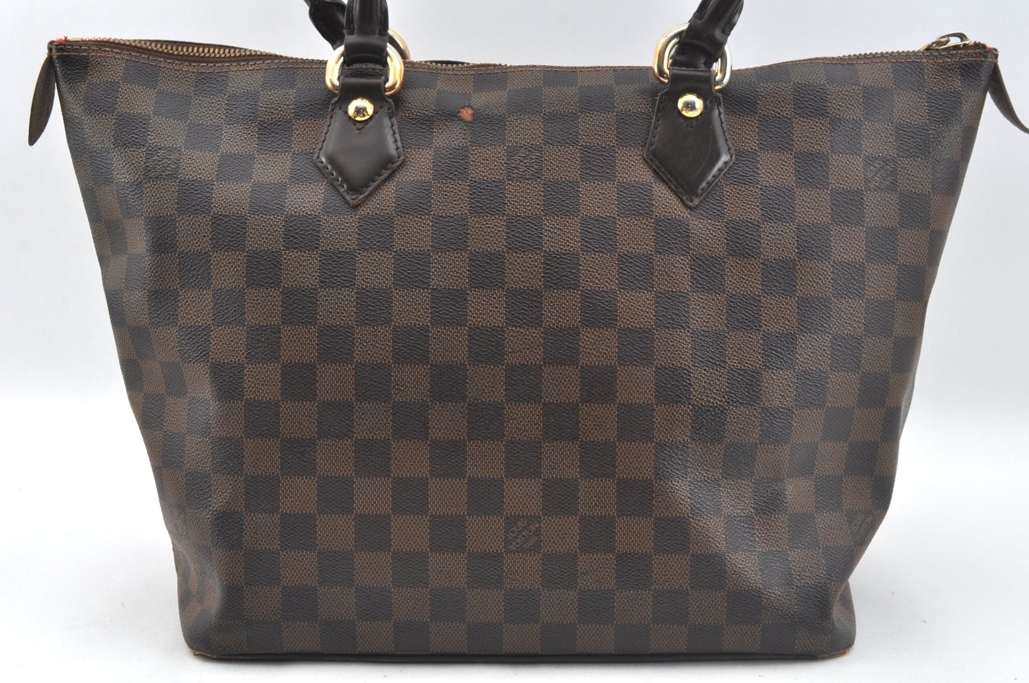 Authentic Louis Vuitton Damier Saleya MM Shoulder Tote Bag N51182 LV AA895