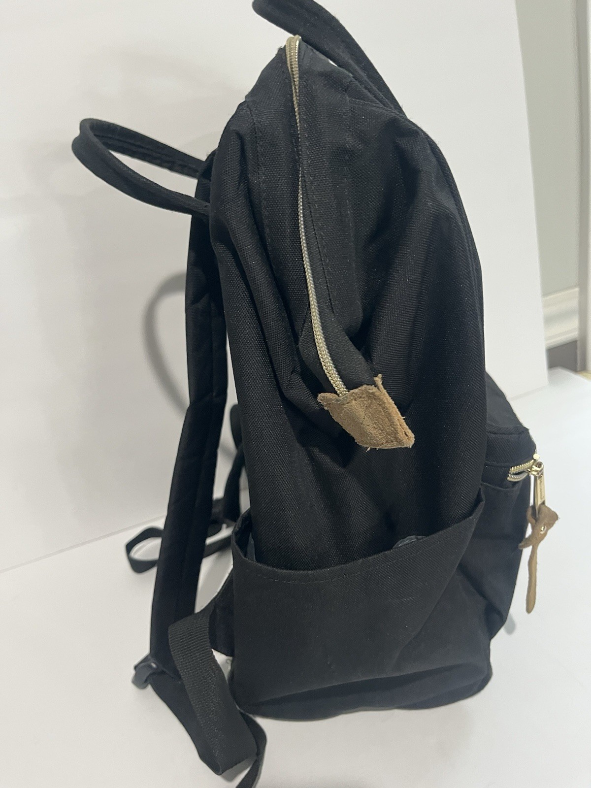 Himawari black diaper bag travel Backpack Large Bag laptop multiple pockets