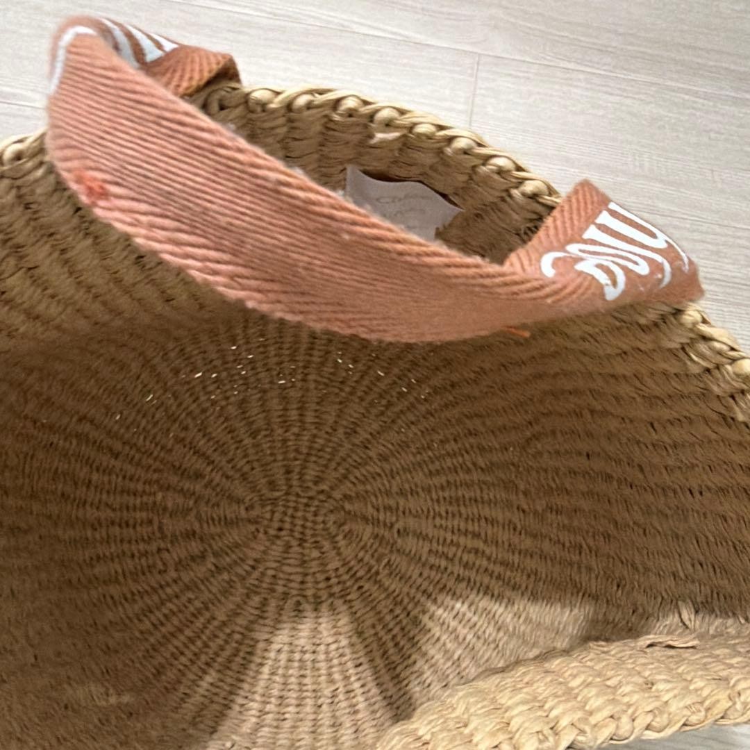 Chloe x Mifuko Basket Bag Handbag Brown Natural Material 12.60 x 8.66 x 8.27 in