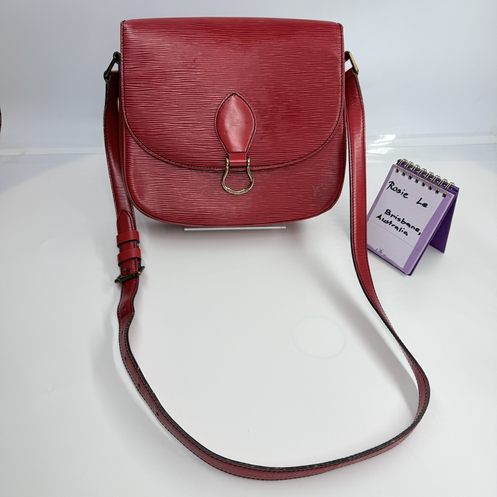 Authentic Louis Vuitton Saint Cloud GM Epi Shoulder Bag