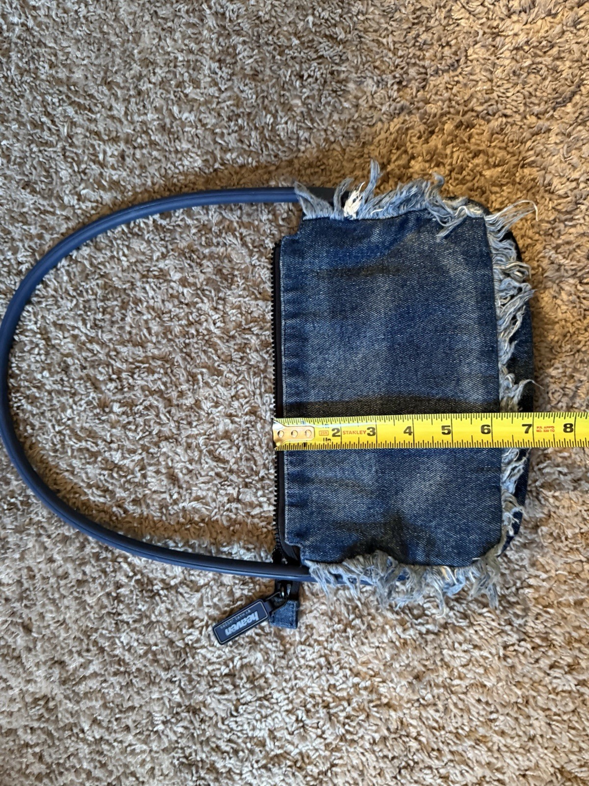 Heaven By Marc Jacobs New Denim Shoulder Bag Blue