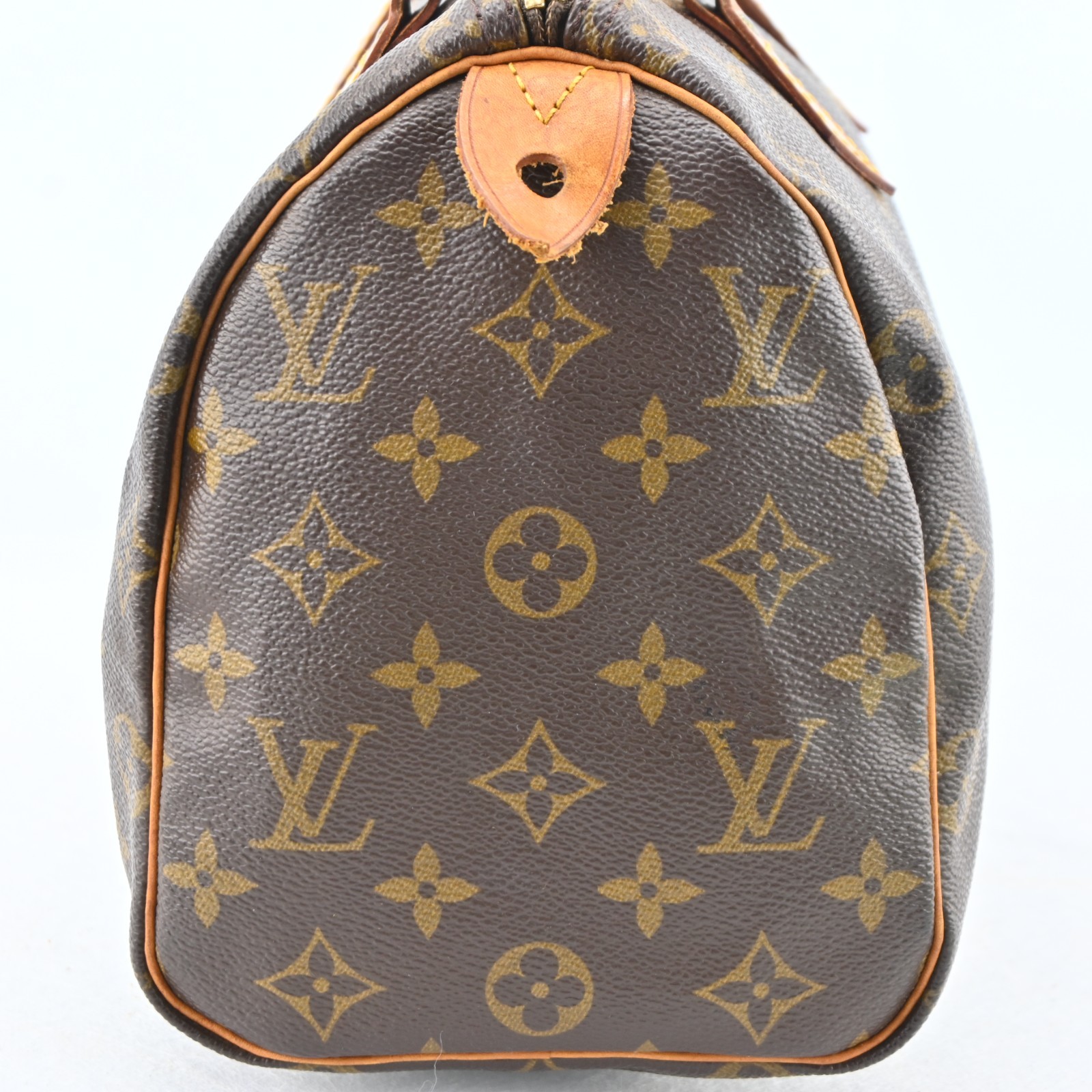 Auth LOUIS VUITTON Speedy 25 Monogram Handbag Monogram M41528 C-1982SO806