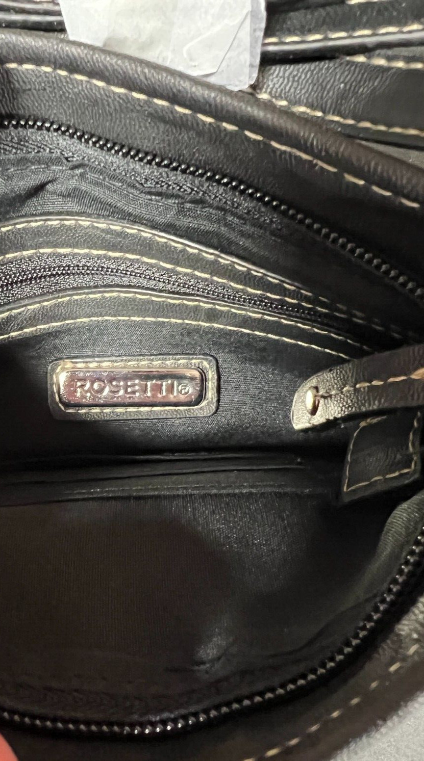 4 small hand bags -Rosetti, GAL, Target & Denim – all long straps