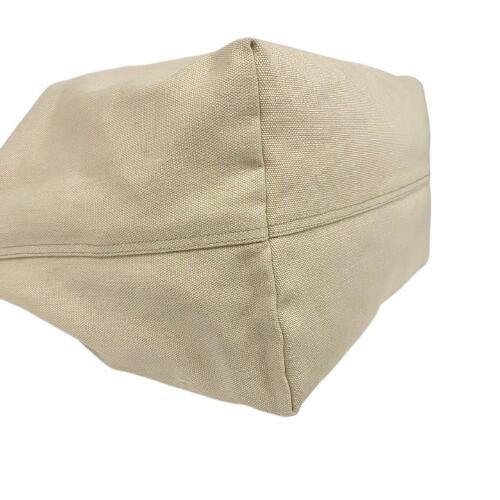 BOTTEGA VENETA Quad Tote Bag Beige 14.6in W x 13.8in H x 8.3in D Used