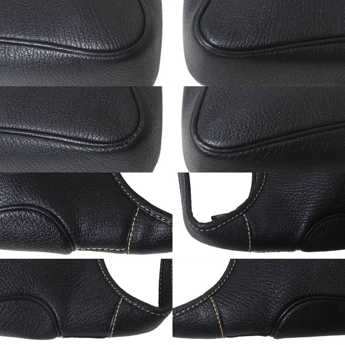 Ferragamo Ferragamo Shoulder Bag Leather Black BA 21 0734 NO B Rank
