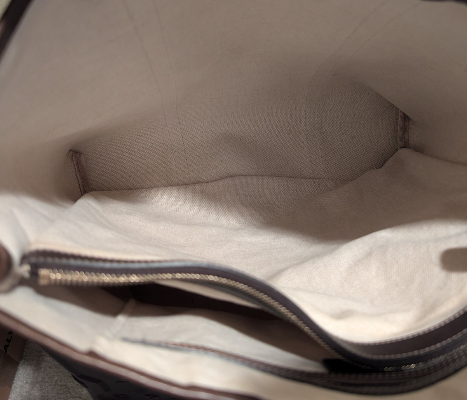 GUCCI GG Plus Monogram Joy Vertical Tote Dark Brown