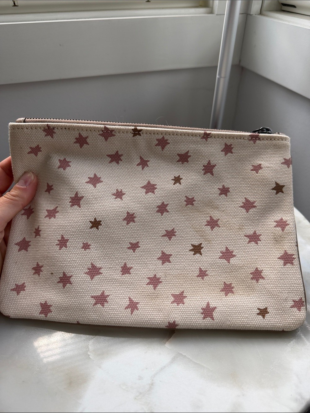 NWOT Coach Turnlock Pouch 26 With Rainbow Signature Unicorn [limited edition]