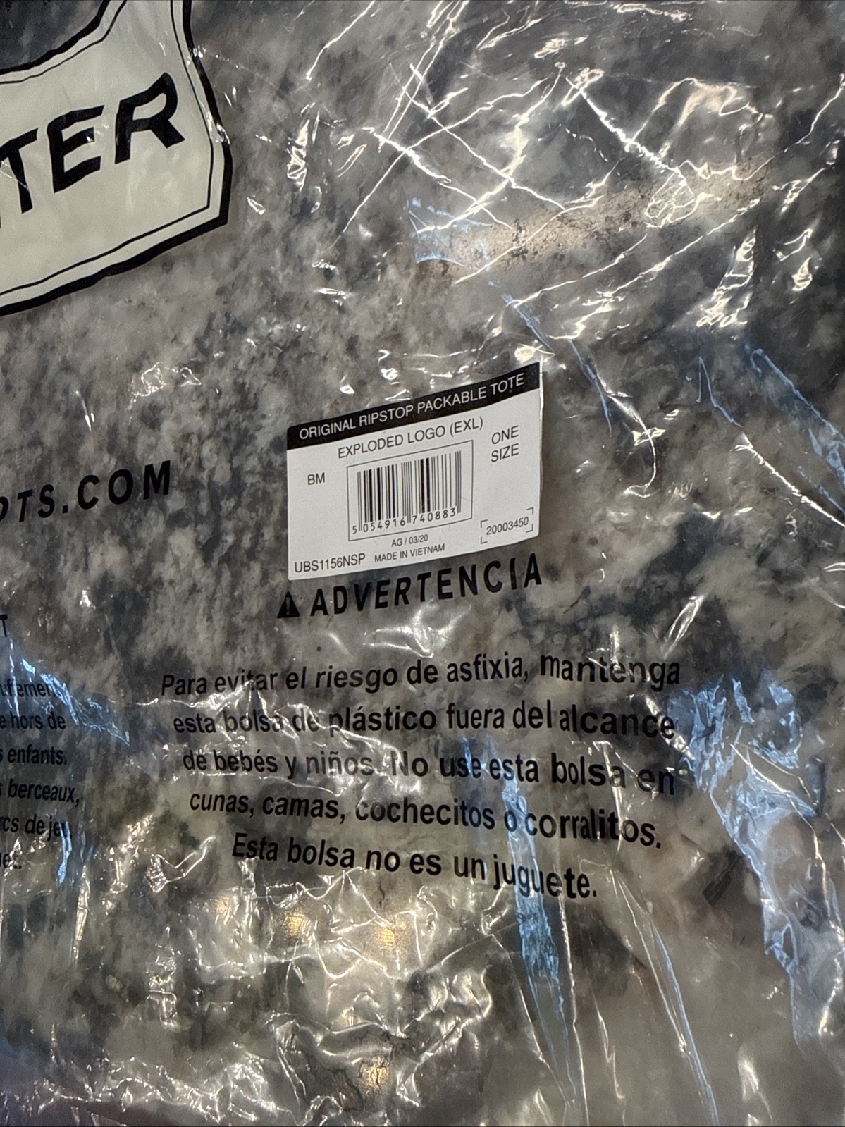 Hunter Ripstop Packable Tote